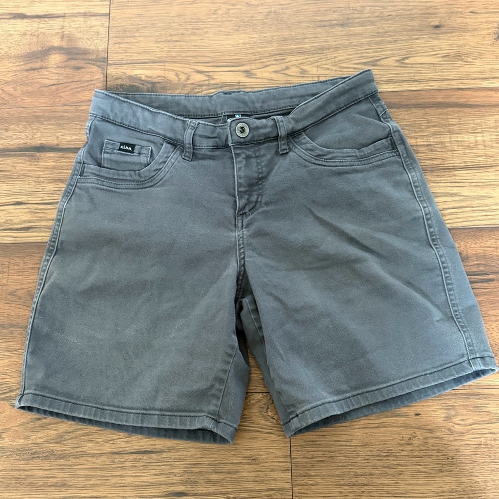 Kuhl Women's Charcoal Gray Casual Shorts Size 10